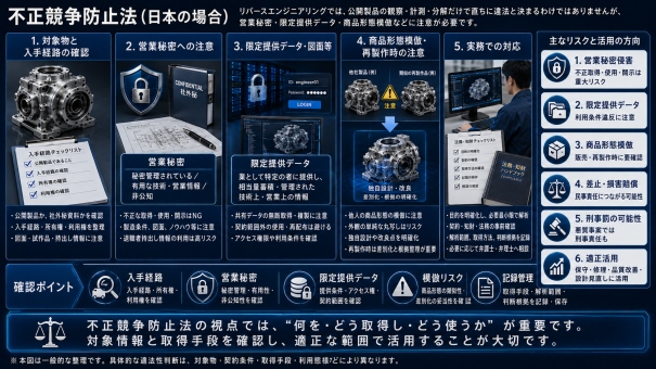 不正競争防止法（日本の場合）