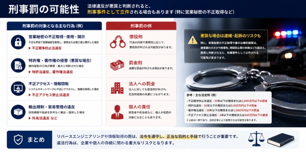 刑事罰と法的リスク